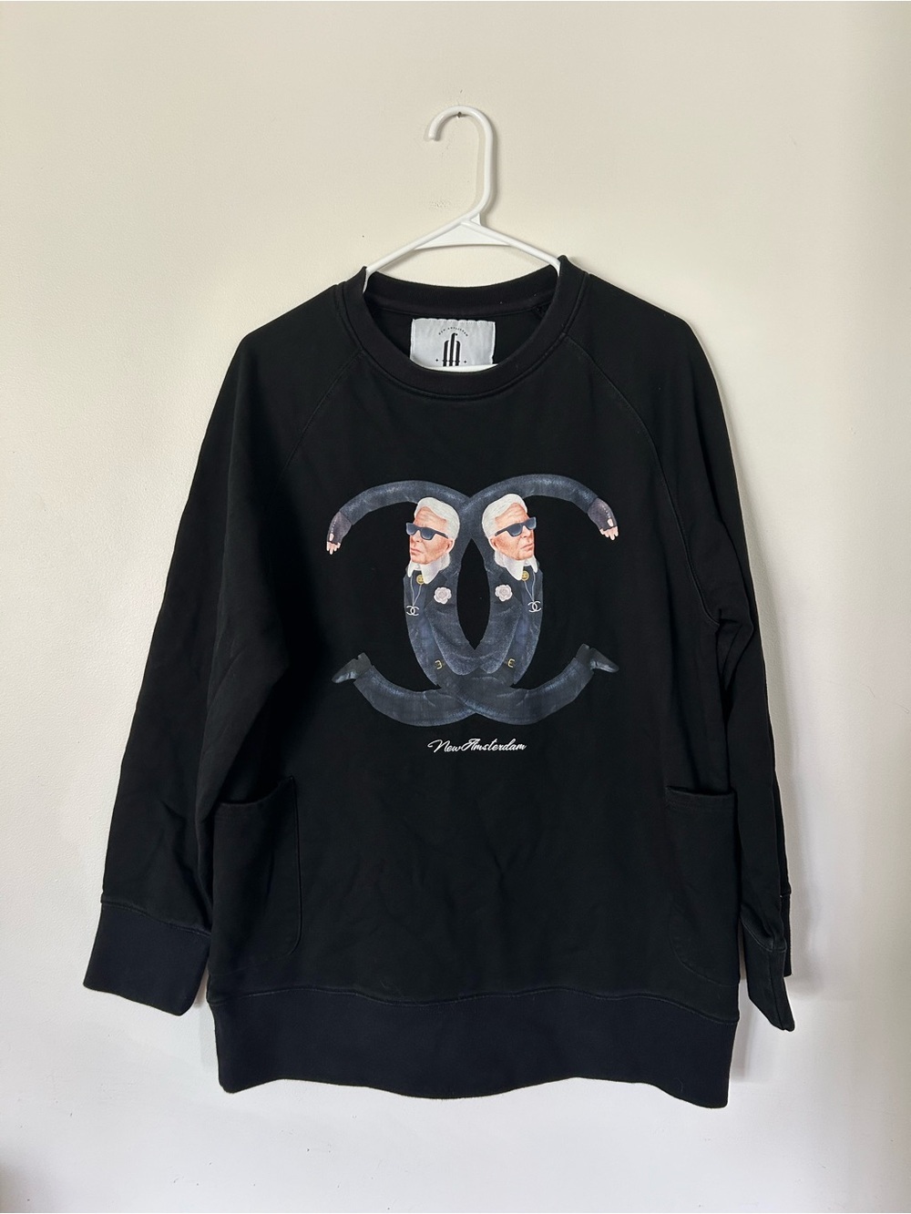 RARE Authentic MF BY GCDC Hoodie Black Large